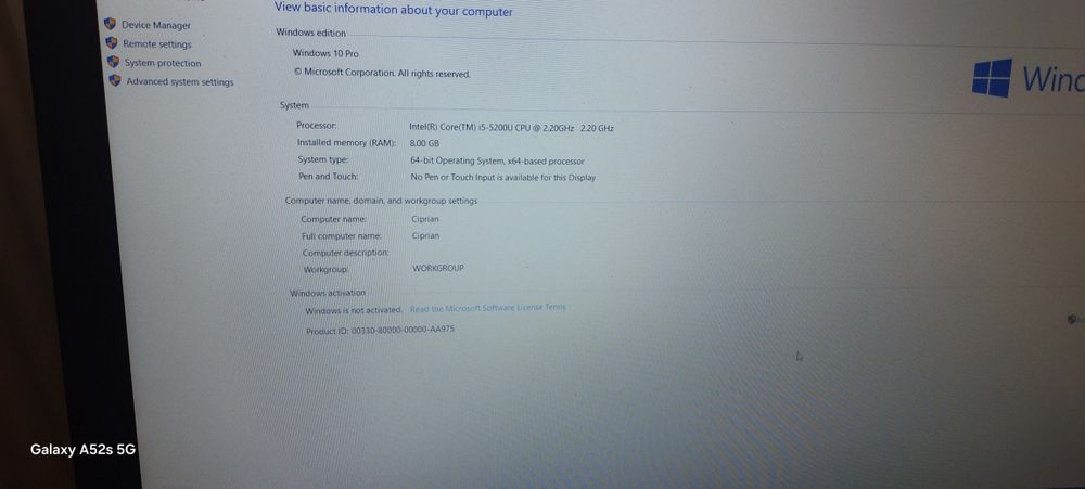 Laptop i5 HP perfect