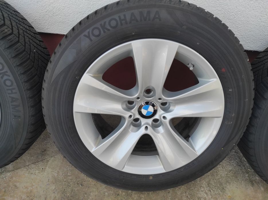 Jante aliaj r 17 BMW anvelope yokohama noi 225/55/17 dot 2022