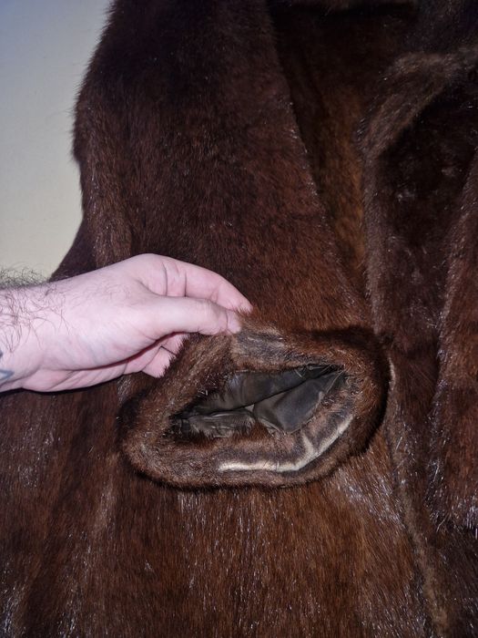 Geaca Blană Vizon/Mink Naturala