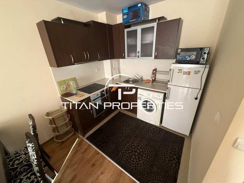 Ключ в офиса! Двустаен, под наем, кв. Сарафово