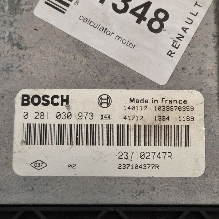 Calculator motor Renault Captur 1.5 DCI 2013 - 2017 90CP Manuala Euro5 (1348) Diesel ...
