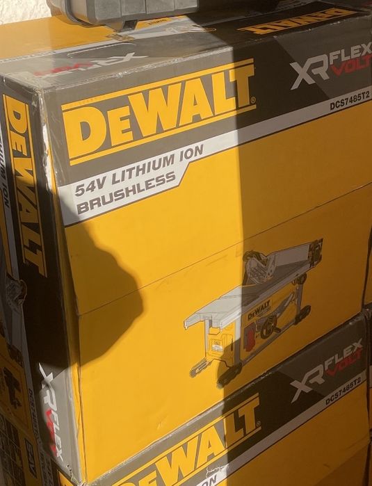 DeWALT DCS7485T2-QW XR. FLEXVOLT 54V. Circular de Banc. Original Nou !