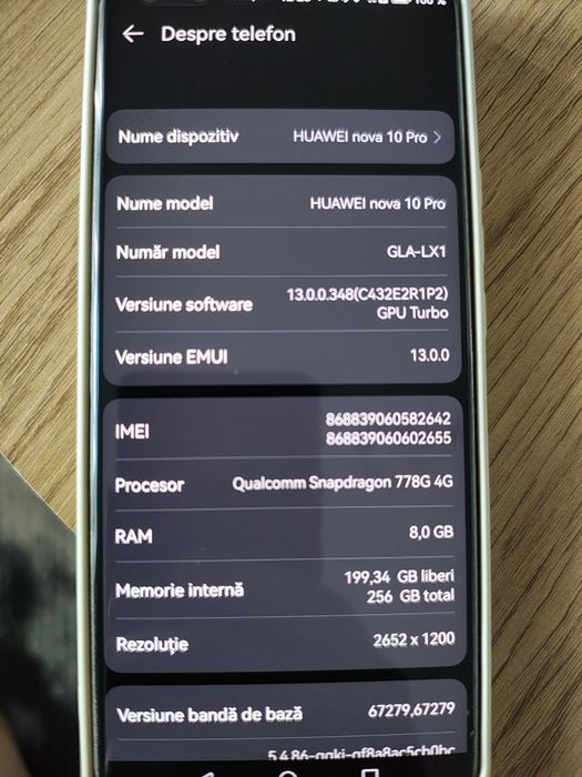 Huawei nova 10 pro 256gb