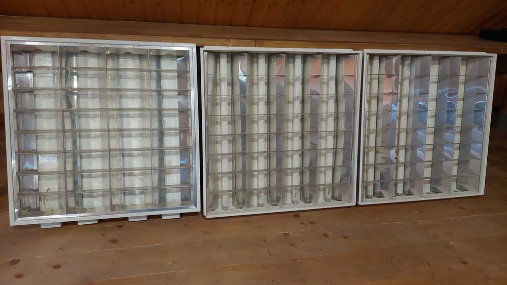 Corp de iluminat neon 60x60cm incastrat