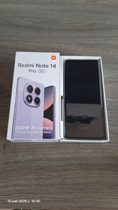 Като нов  Redmi Note 14 Pro 5G , с гаранция