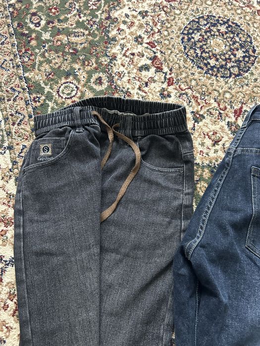 Джинсы и трико все вместе