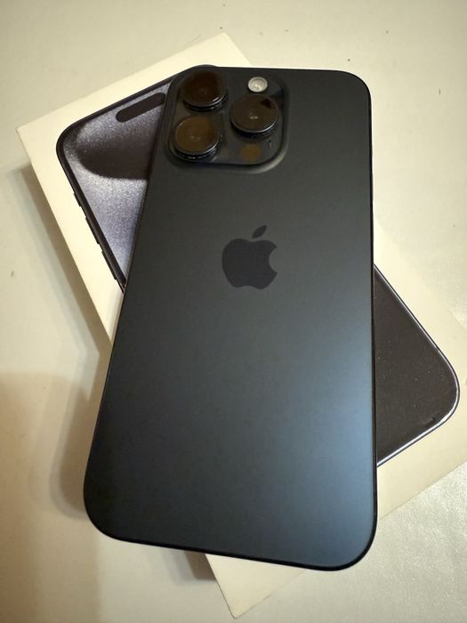 iPhone 15 Pro , 256 GB , Blue Titanium