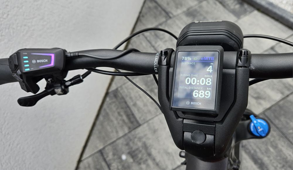 Riese Muller Delite bicicleta electrică full suspension fox xt ebike