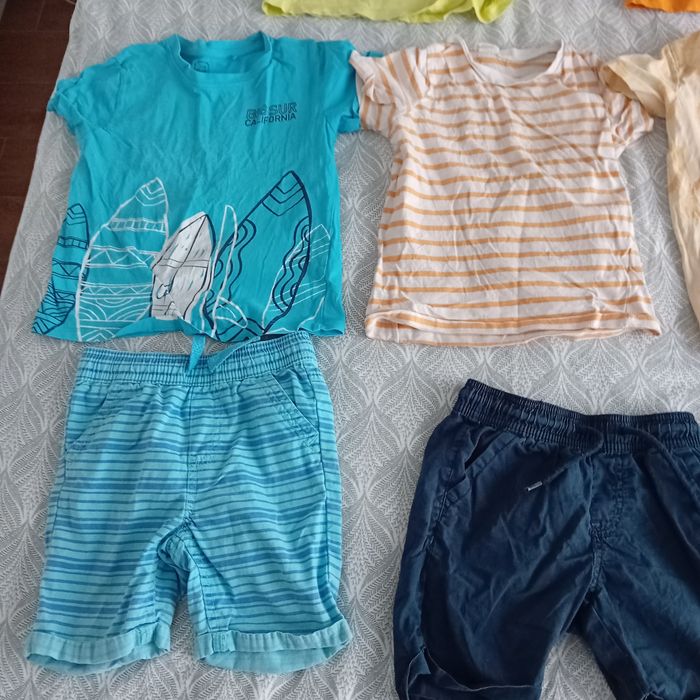 Set lot haine 104 110 3 4 5 ani tricouri pantaloni scurti tricou h&m
