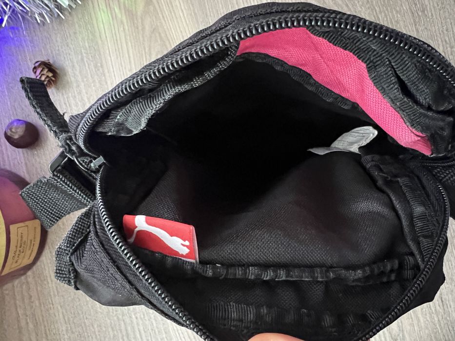 Розова детска чантичка Puma