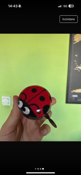 Sonerie bicicletă: Buburuzā