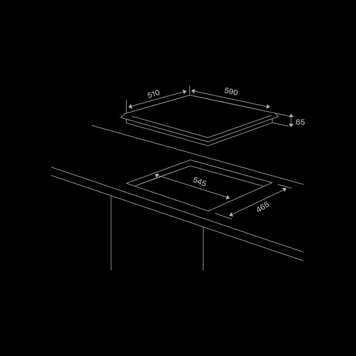 HOFMANN варочная панель Модернизированная с усиленной комфоркой