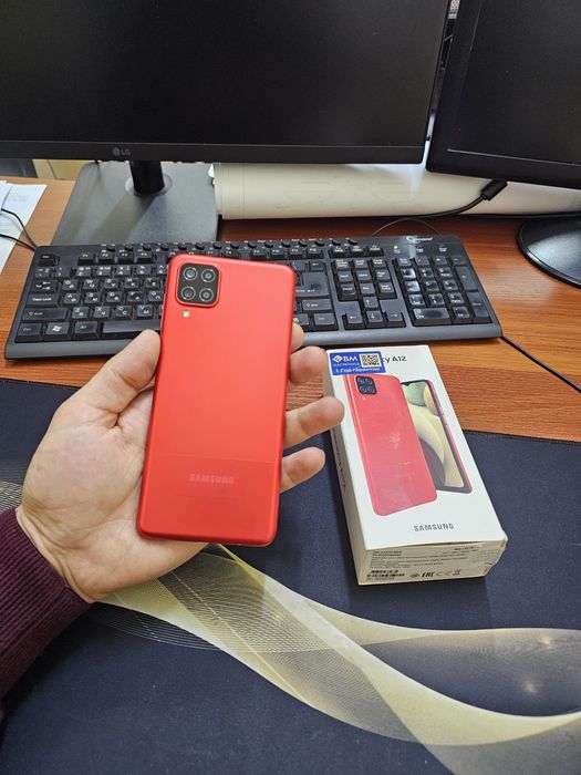 Samsung A12 32gb[2023]ideal iwlawi zur aybi yuq tozza telefon yangiday