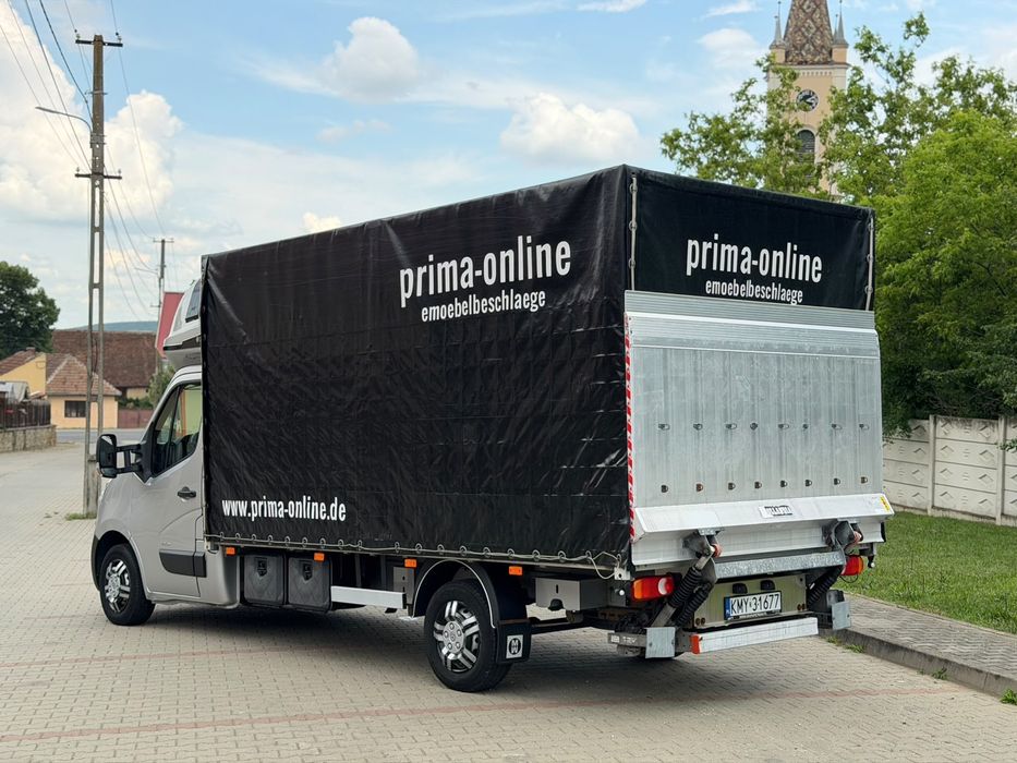 Opel Movano 2.3 CDTI 170 CP | Euro 6 | Prelată | Lift Hidraulic | 2018/ Renault master / Iveco daily