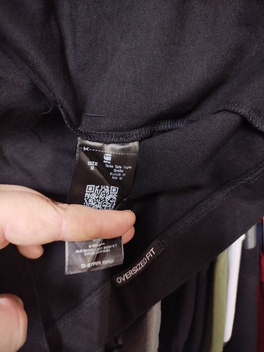 Оувърсайз тениска G-Star Raw Old Skool S , M , L , XL нова мъжка черна