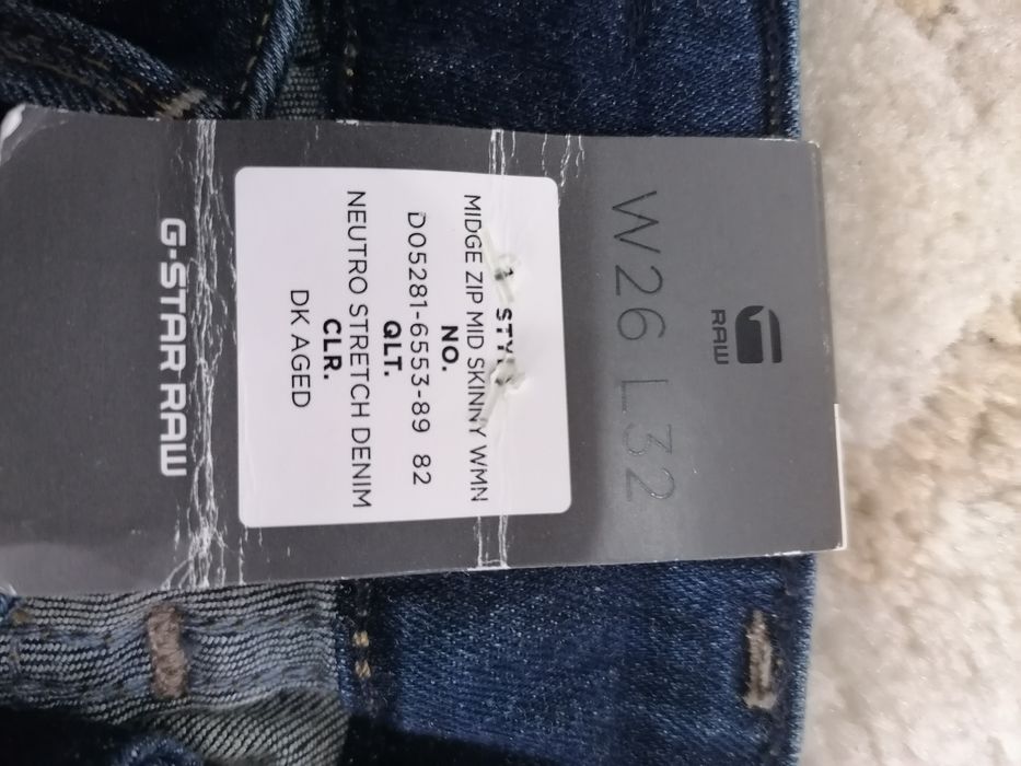 Blugi dama RAW, masura 26