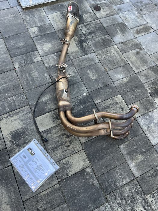 Suzuki gsr 750 galerie evacuare toba completa ixil carbon