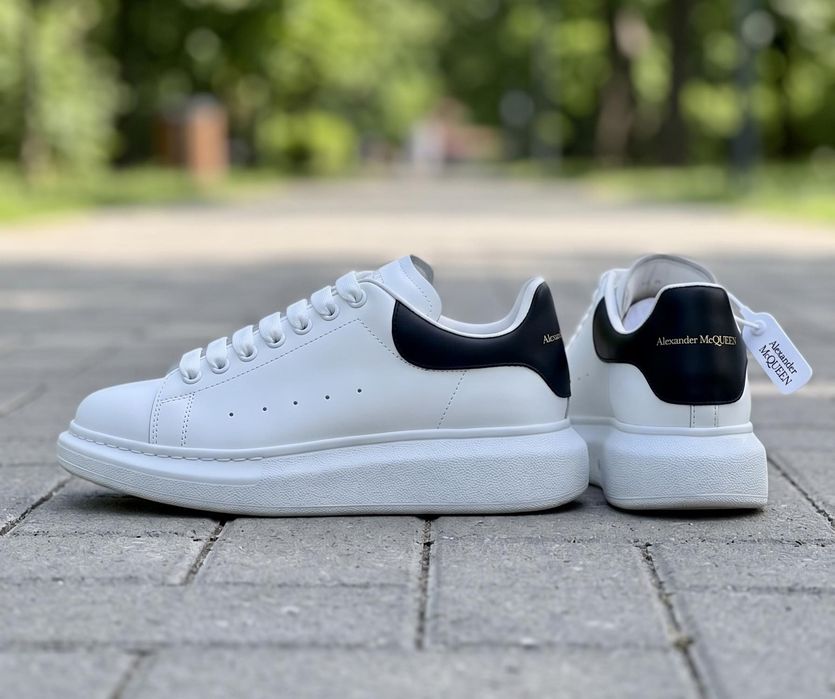 Adidasi Alexander Mcqueen Alb Full Box