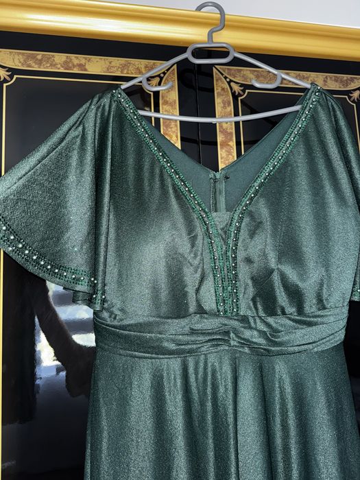 Официална дълга рокля в голям рр