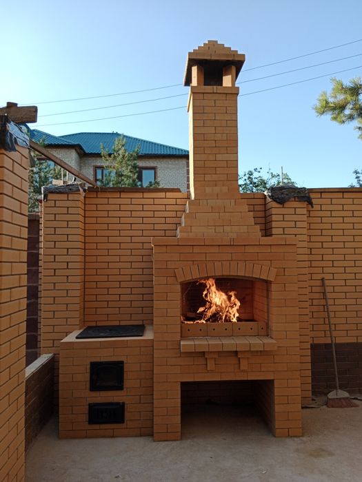 Печник. Строю барбекю.