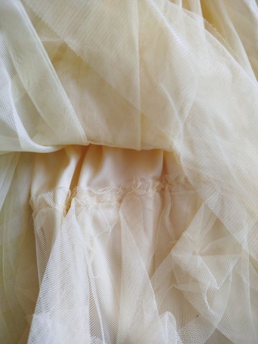 Жёлтое платье нарядное