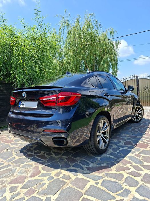 Bmw X6, 2017, 313 cp, pachet M, car vertical impecabil, stare perfecta