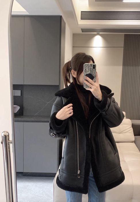 Дубленка женская