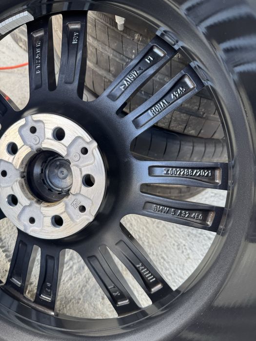 Jante Bmw G60 R19 Seria 5 i5 Originale 935M Hankook de vara 90% 2024