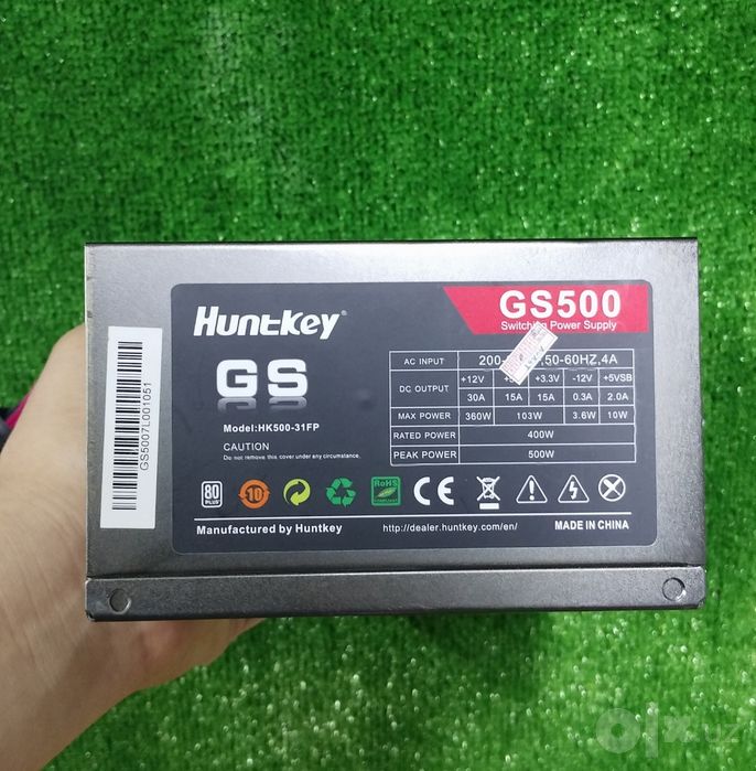 Blokpitanya 500w 80 plus