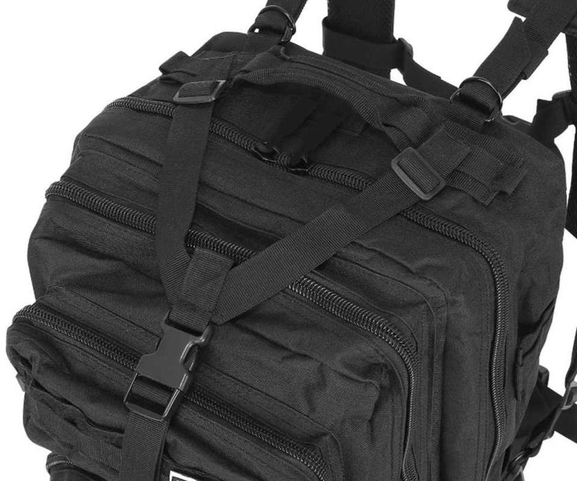 Rucsac Militar Rezistent 35 L, Negru