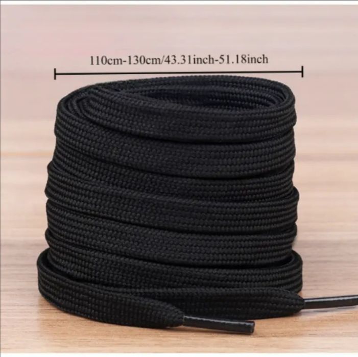 Шнурки чёрные новые