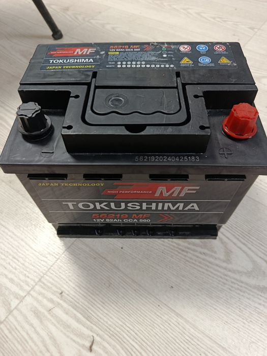 Аккумулятор Tokushima 62 Ah