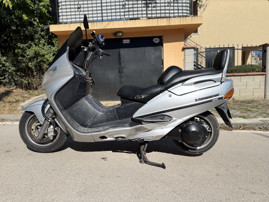 Suzuki Burgman 400 Всичко платено Задължително прехвърляне