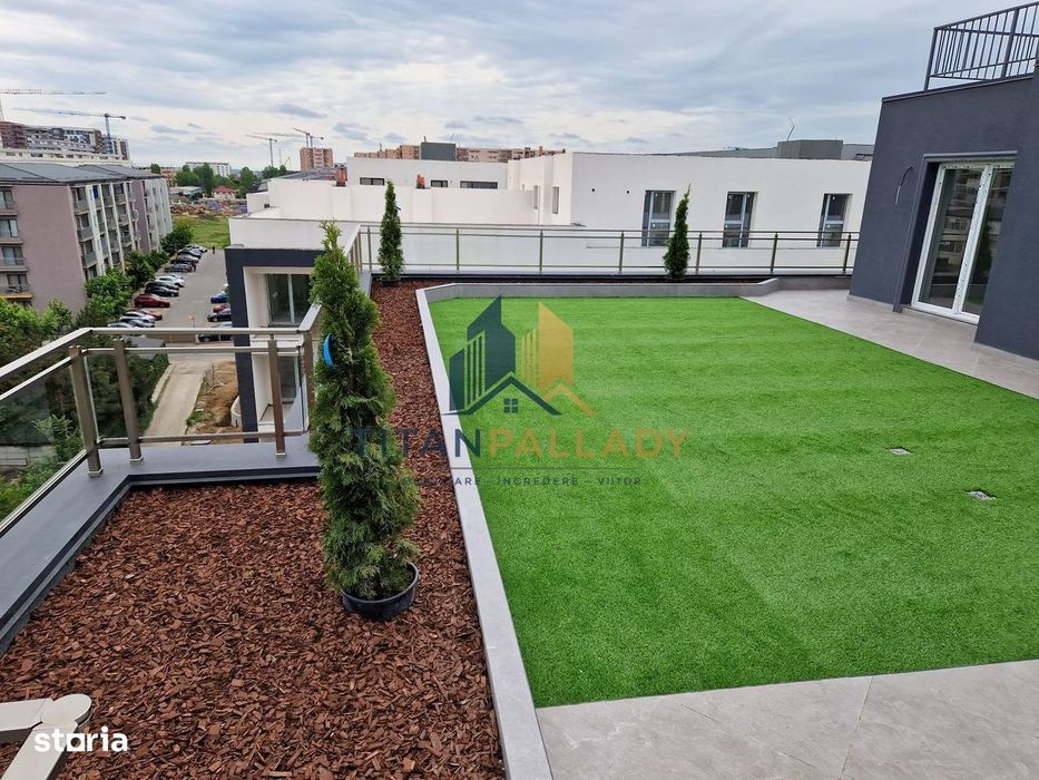 Mutare Imediată!Penthouse 4 Camere,Terasă 136 mp+Parcare,Titan–Pallady