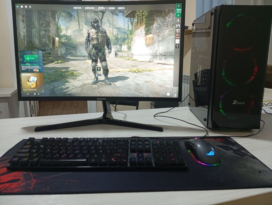 Игровой компьютер 
Ддр4
H