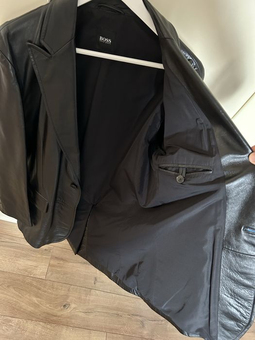 Geaca piele HUGO BOSS