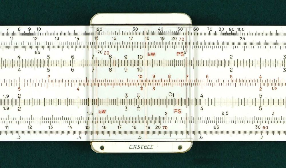 rigla tehnica masurat rezistenta  fier beton f rara Faber Castell 2/31