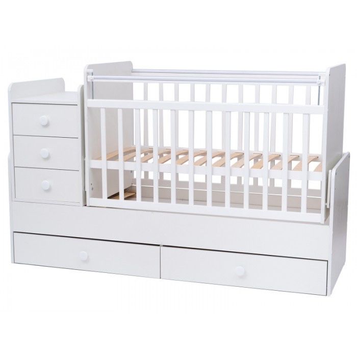 Детская кровать трансформер с маятником