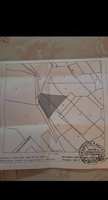 Продавам парцел в Горни воден