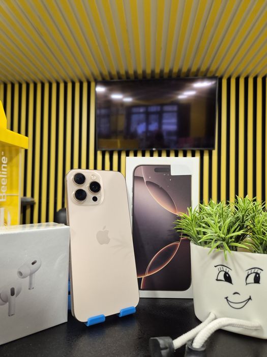 Iphone 16Pro max,256гб,94%,Kaspi0-0-24