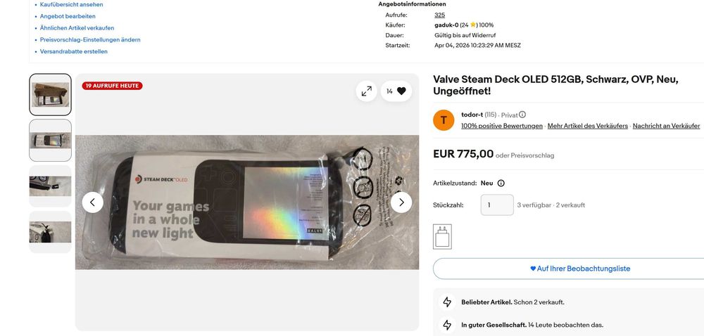 чисто нов Steam Deck Oled 512Gb - Вашите игри навсякъде!, steamdeck