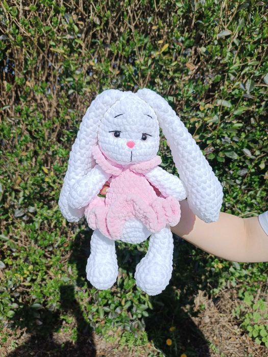 Плетени играчки -Зайка