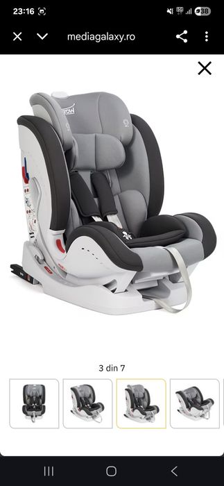 Scaun auto U-Grow UGHCS-06 Isofix
