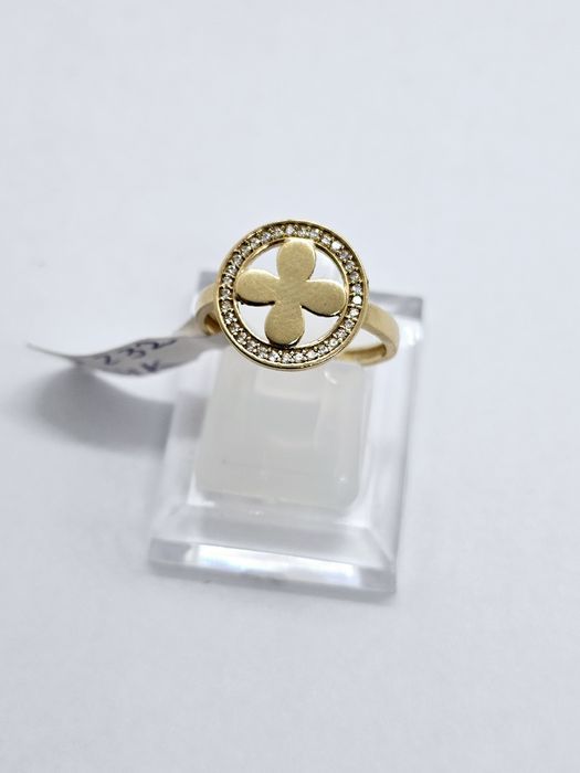 Vand inel dama din aur 14 k 2.43 g cod 232