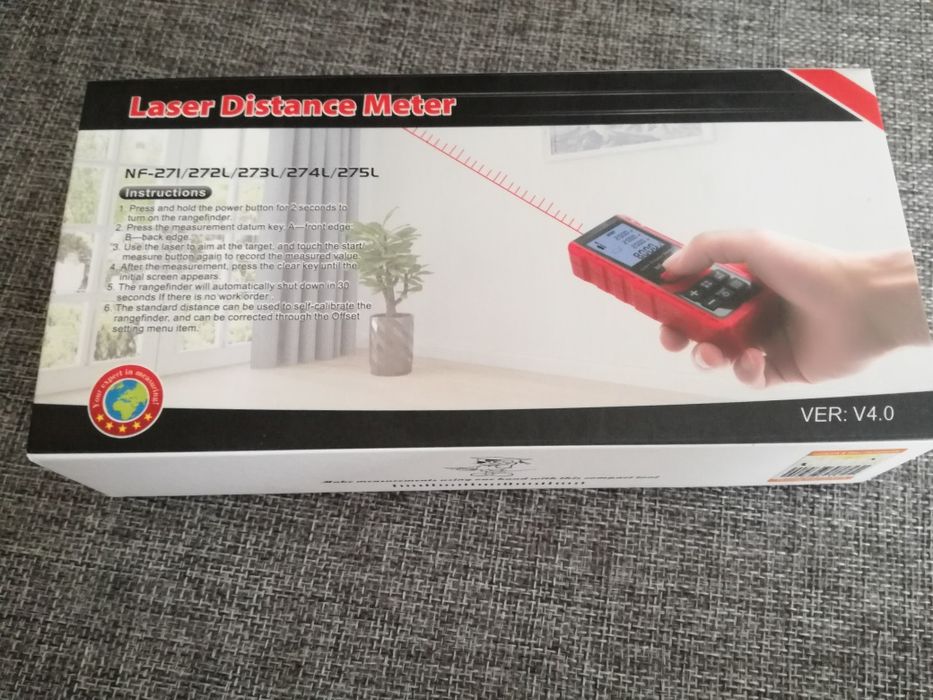 Metru digital cu laser 50m