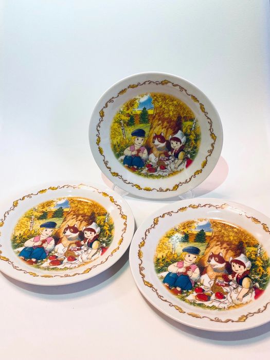 детские тарелки с рисунком