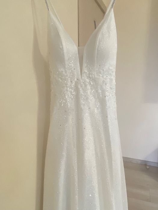 Сватбена  дълга рокля