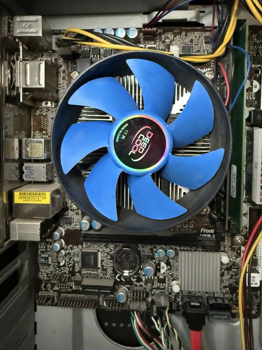 Intel i3-2130 + B75M-DGS + 4 ГБ ОЗУ + кулер + корпус