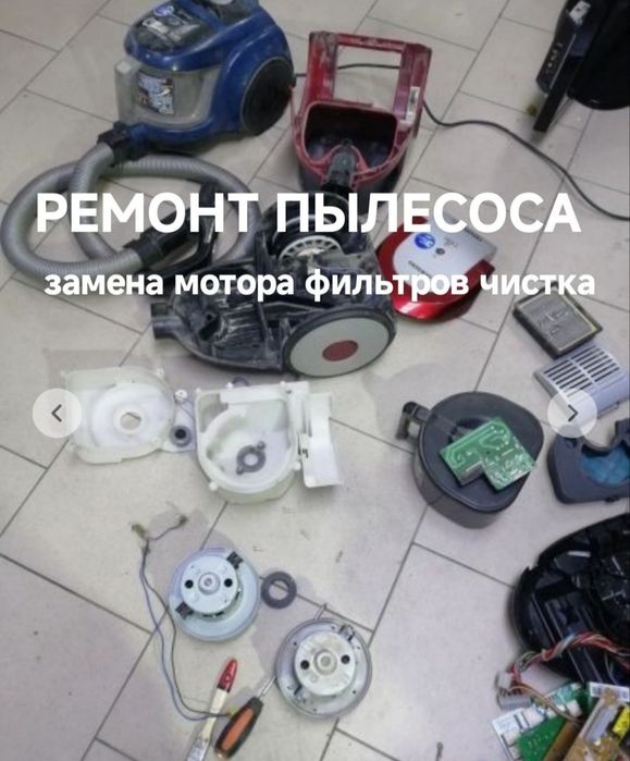 Ремонт пылесос LG Samsung Bosch Philips Karcher Tefal.