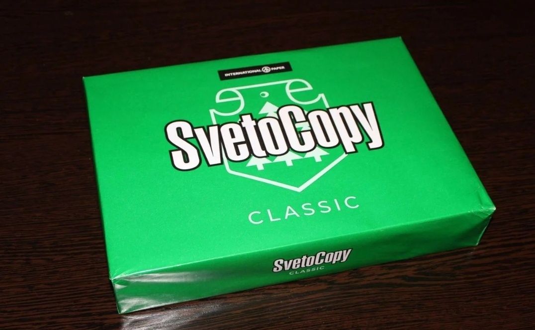 Svetocopy Classic a4 Russia. Бумага светокопи фото пачки.